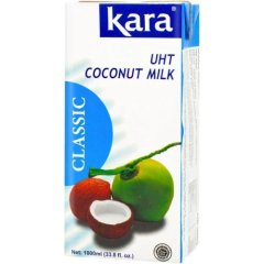 Кокосовое молоко Кara Classic 17% 1 л 00000004115