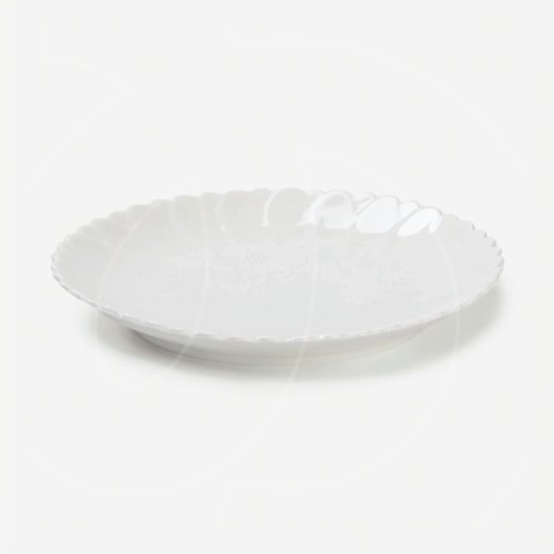 Тарелка фарфоровая "Цветок" 25 см 4336382