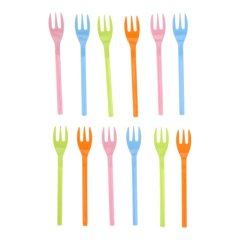 Вилки пластиковые Микс 12 шт 9686095