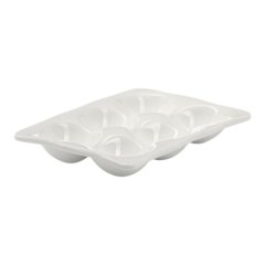 Подставка для яиц фарфоровая 18х13 см 10066651