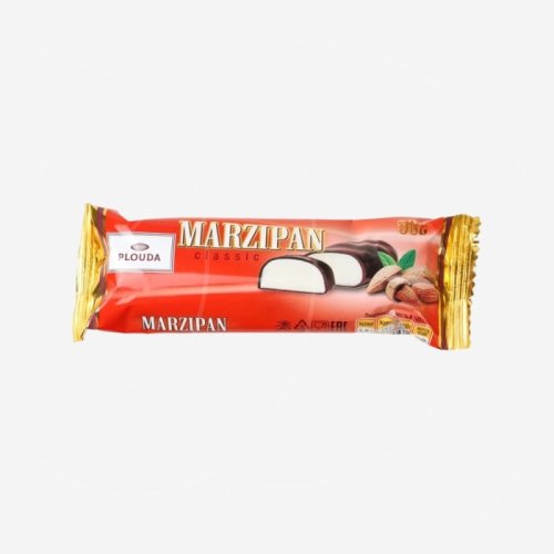 Марципановый батончик в тёмном шоколаде с содержанием миндаля 44% 50 г 