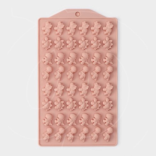 Форма силиконовая "Динозаврики" 4324223