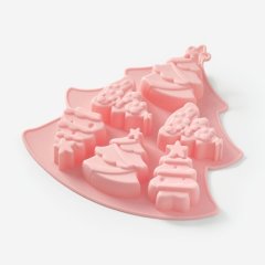 Форма силиконовая "Ёлочки" 6 шт 9603694