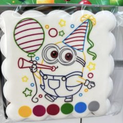 Пряник "Миньон. Раскраска" 