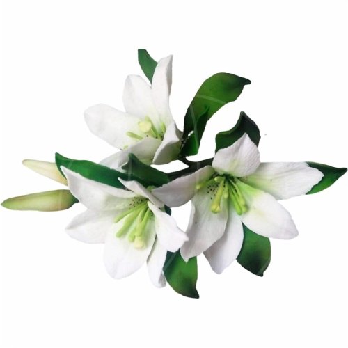 Украшение сахарное "Лилия букет" 