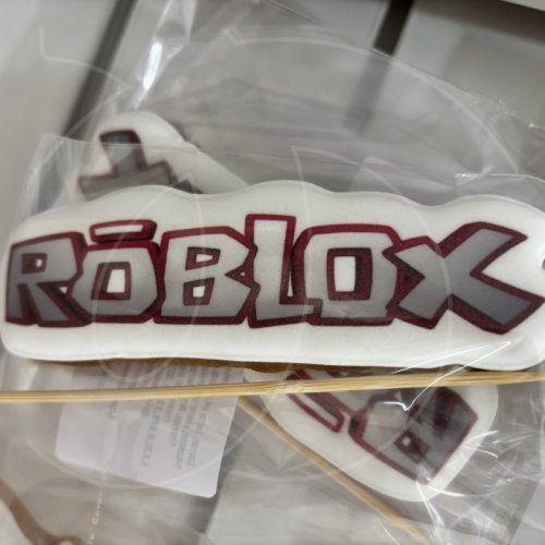 Пряник "Роблокс. Надпись" 