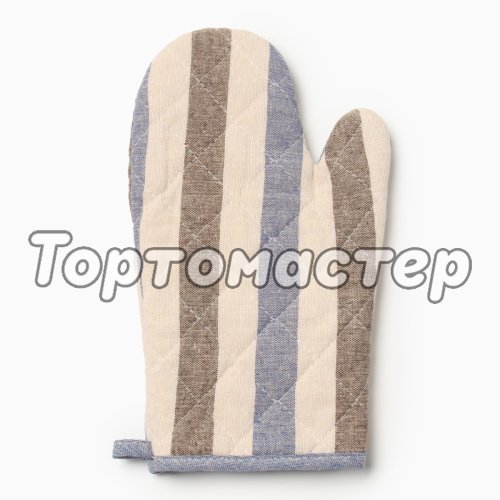 Варежка-прихватка кухонная "Полосочки" 10103124