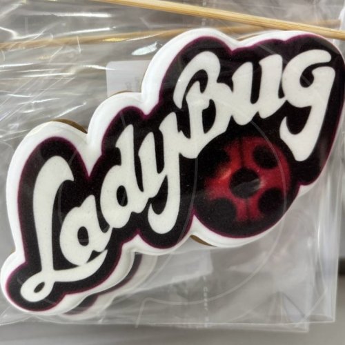 Пряник "Леди Баг. Надпись" 