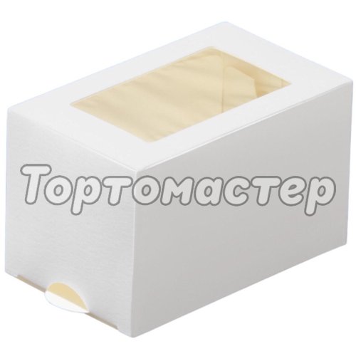 Короб для макарон с окошком ForGenika MB 3 Белый 9х5,5х5,5 см