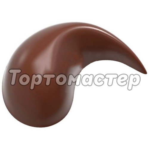 Форма пластиковая для шоколада Капля 21 шт