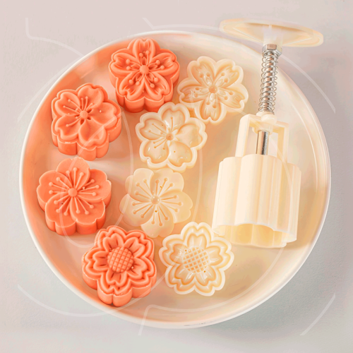 Набор плунжеров для мункейков "Цветы" 4 шт 