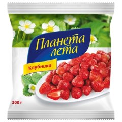 Клубника замороженная 300 г 
