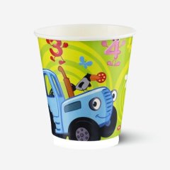 Стакан бумажный "Синий трактор" 250 мл 501621