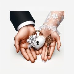 Пряник имбирный "Свадебный замок" 