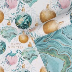 Бумага упаковочная "Ёлочные шары" 100х70 см 7067147	, 99 ₽ Бумага упаковочная "Ёлочные шары" 100х70 см 7067147