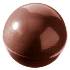 Форма пластиковая для шоколада Полусфера 15 см 51482
