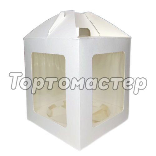 Коробка для кулича с ложементом ForGenika JUMPL 16х16х18 см ForG JUMPL II W W 160*160*180 ST