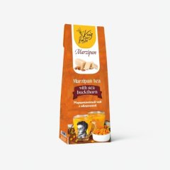 Чай листовой чёрный марципановый с облепихой 40 г 