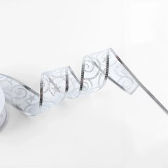 Лента для декора и упаковки Капроновая "Вензеля" Серебро 3,8 см 6840546, 149 ₽ Лента для декора и упаковки Капроновая "Вензеля" Серебро 3,8 см 6840546