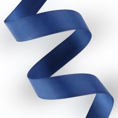 Лента для декора и упаковки Репсовая Тёмно-синяя 2,5 см 1274761				