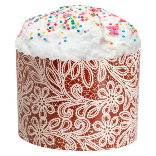 Форма для кулича "Русское кружево" D70 H60 10 шт pmk7060sRK