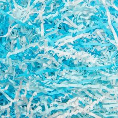 Бумажный наполнитель для упаковки Голубой микс 50 г 190787