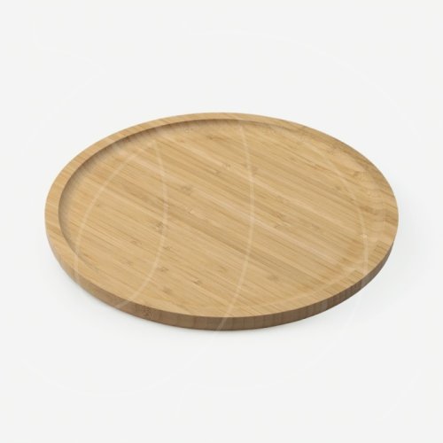 Блюдо для подачи бамбуковое 25 см 2830691