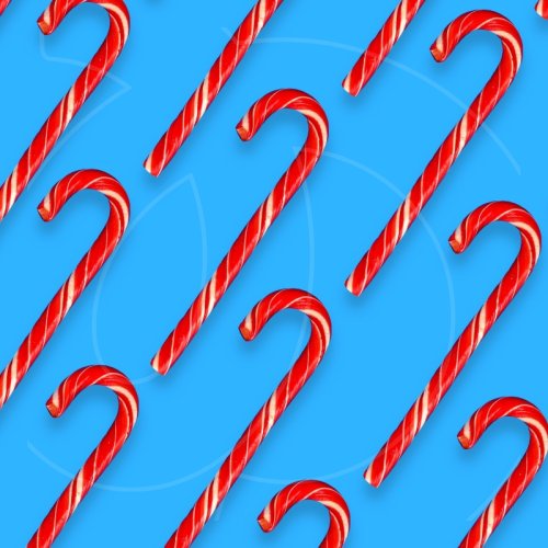 Леденец "Трость" со вкусом клубники 28 г 65 шт 10684269