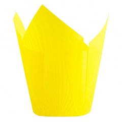 Капсула тюльпан Жёлтая D50 H80 мм 100 шт TULIP Y 50*80 E  716050PG_R, б-28
