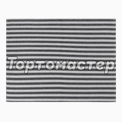 Полотенце кухонное Хлопок Чёрно-белое 50х70 см 9621387