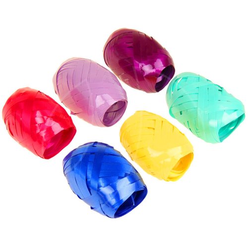 Набор лент для декора и упаковки Цветные 6 шт 1477167