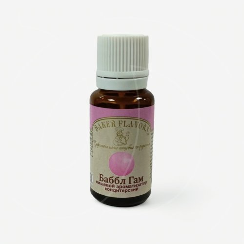 Ароматизатор пищевой Baker Flavors "Баббл Гам" 10 мл , 1 ₽ Ароматизатор пищевой Baker Flavors "Баббл Гам" 10 мл