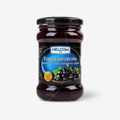 Джем из чёрной смородине с пониженным содержанием сахара HELCOM 320 г 