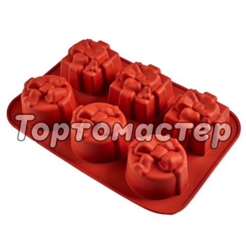 Форма силиконовая "Подарок" 41669