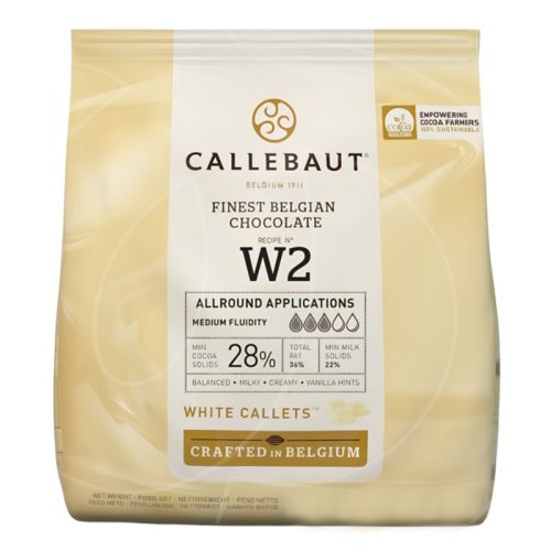 Шоколад белый CALLEBAUT 28% 1 кг W2-2B-U73	