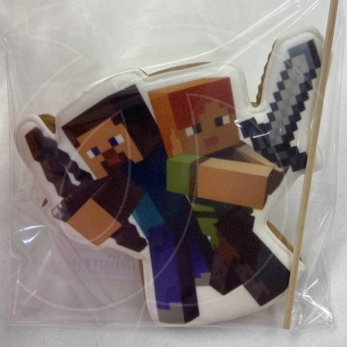 Пряник "Майнкрафт. Стив и Алекс" 