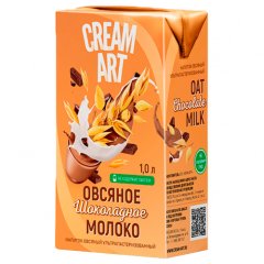 Овсяное молоко шоколадное CREAM ART 1 л 
