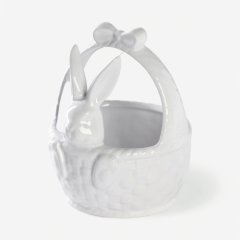 Конфетница "Зайка в корзинке" 410 мл 5287705