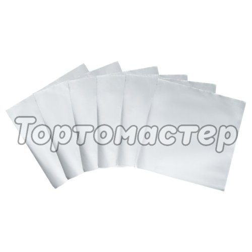 Фольга для конфет обёрточная Серебро 10х10 см 100 шт
