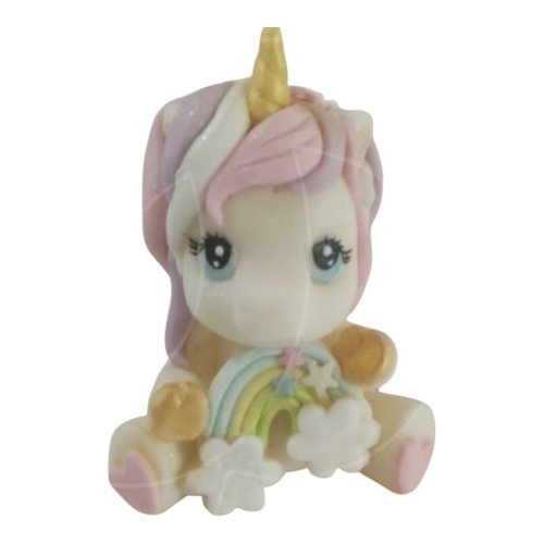 Фигурка из шоколадной глазури "Единорожка с радугой" 