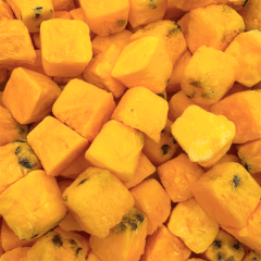 Маракуйя сублимированная Кубики 10-15 мм 25 г 