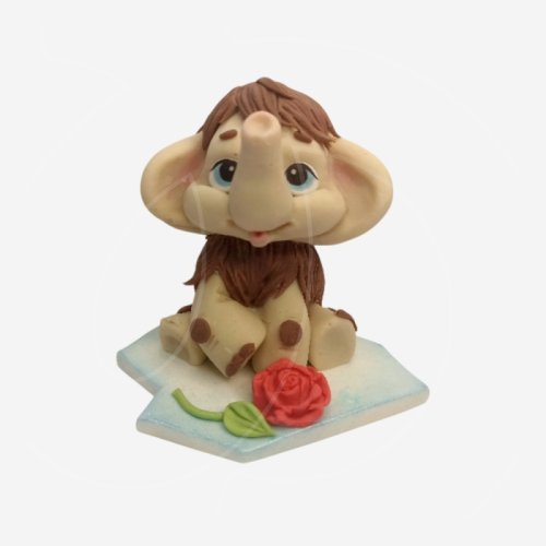 Фигурка из шоколадной глазури "Мамонтёнок" , 490 ₽ Фигурка из шоколадной глазури "Мамонтёнок"