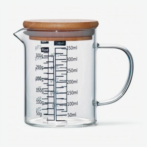 Кувшин стеклянный мерный прозрачный 350 мл 9227313