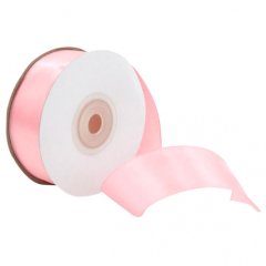 Лента для декора и упаковки Атласная Нежно-розовая 1,2 см