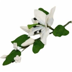 Украшение сахарное "Лилия белая" 