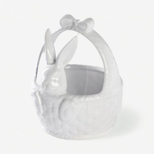 Конфетница "Зайка в корзинке" 410 мл 5287705