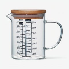 Кувшин стеклянный мерный прозрачный 350 мл 9227313