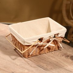 Корзина для пикника с тканевым подкладом 10775834
