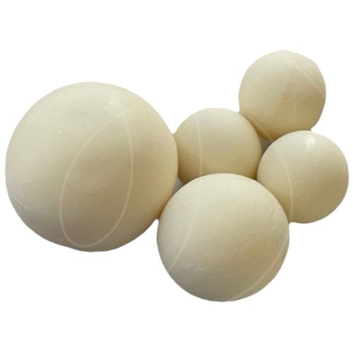 Набор шаров из шоколадной глазури белый 