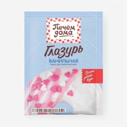 Глазурь сахарная Печём Дома Ванильная 90 г 